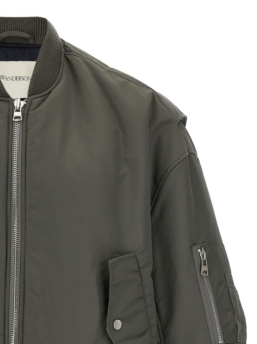 J. W. Anderson 'Curved Hem' Bomber Jacket