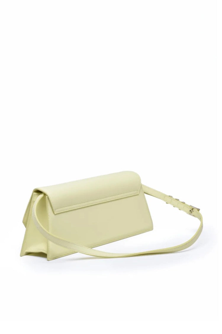 Patrizia Pepe Baguette Shoulder Bag Leather - Green