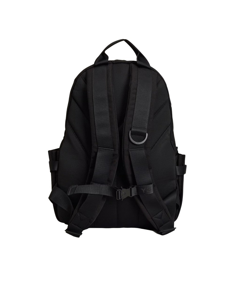 Y-3 Cordura Black Backpack With Padded Laptop Compartment