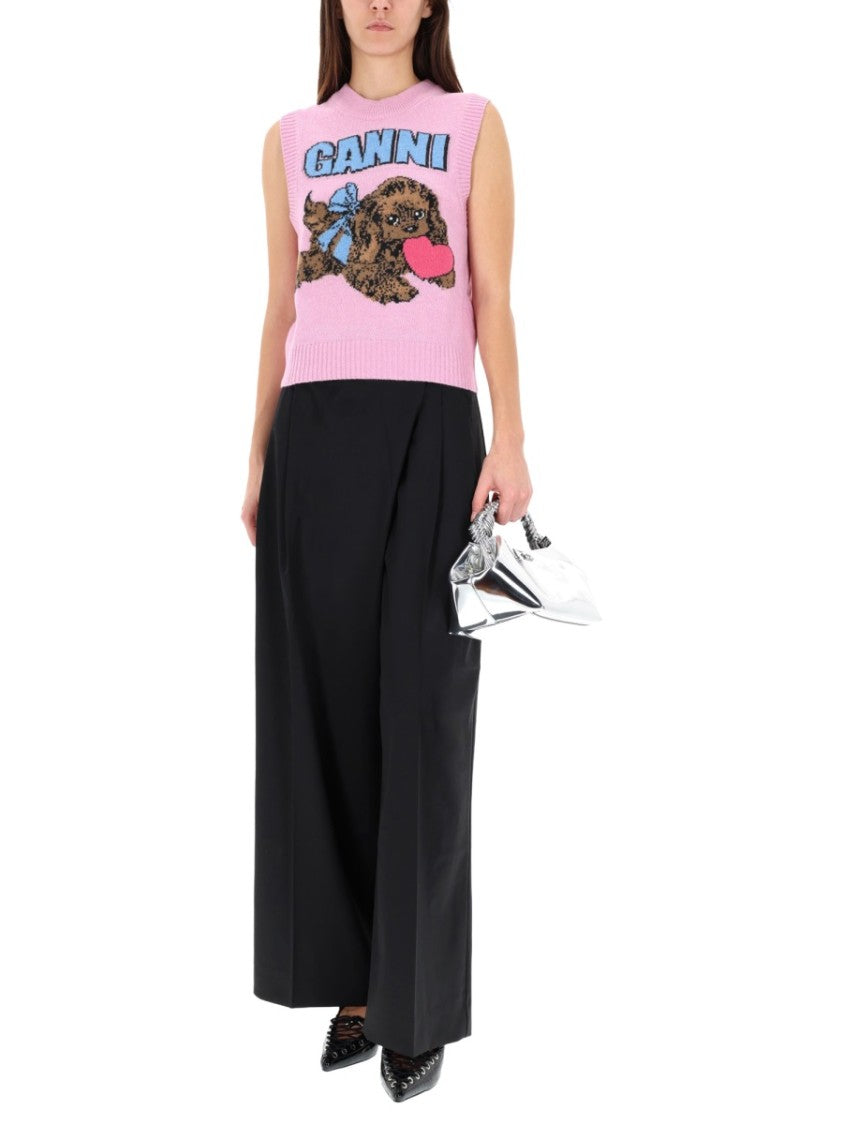 Ganni Cross-Over Pants