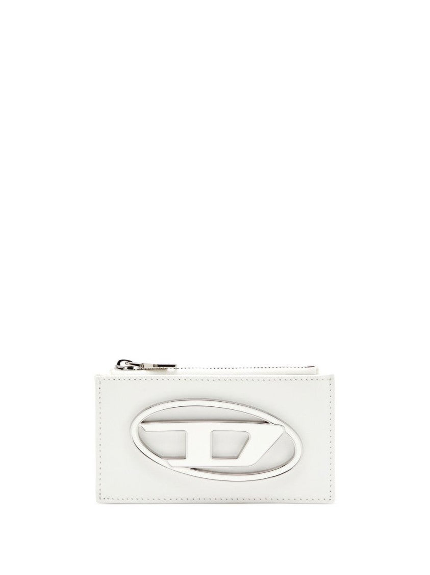 Diesel Chic White Bovine Leather Clutch