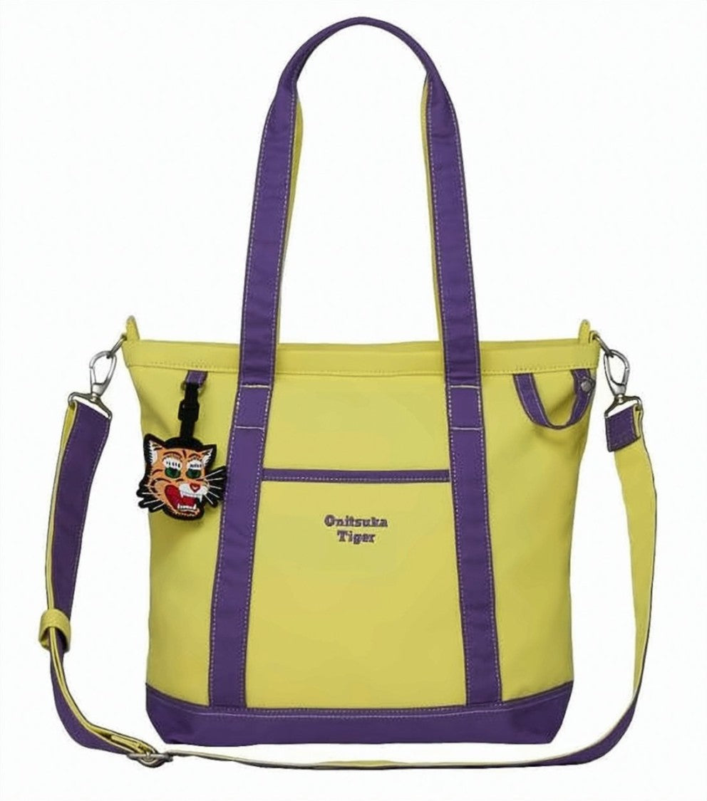 Onitsuka Tiger Structured Cotton Tote Bag