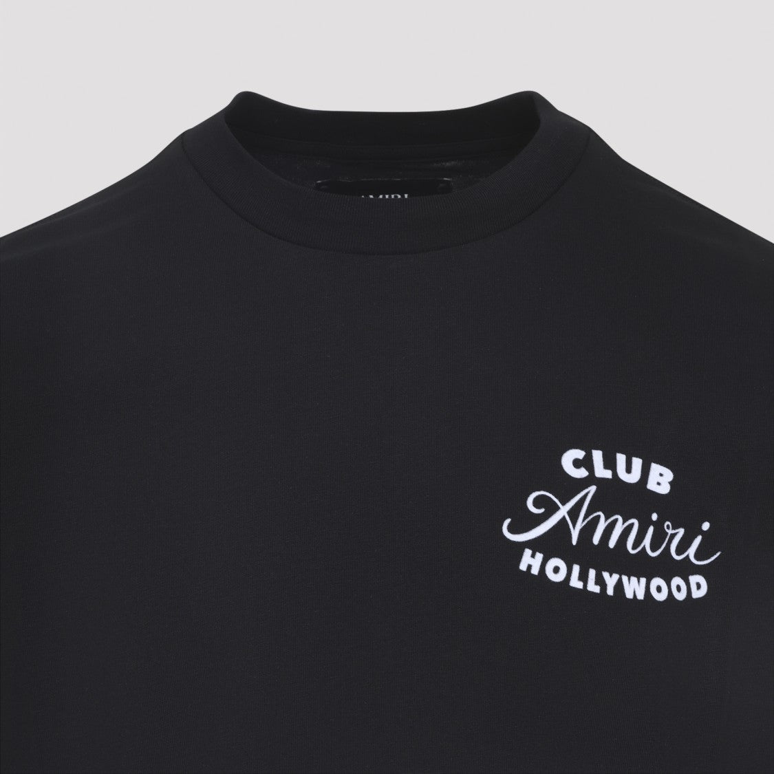 Amiri Club Black Cotton T-Shirt