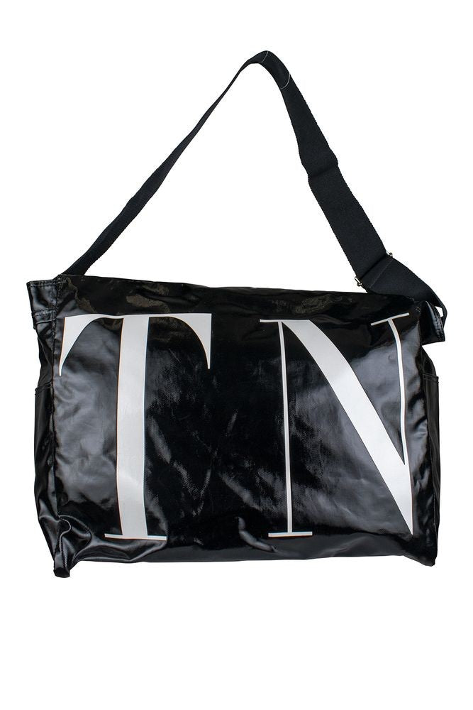 Valentino Garavani Rectangular Black Patent Leather Valentino Garavani Bag