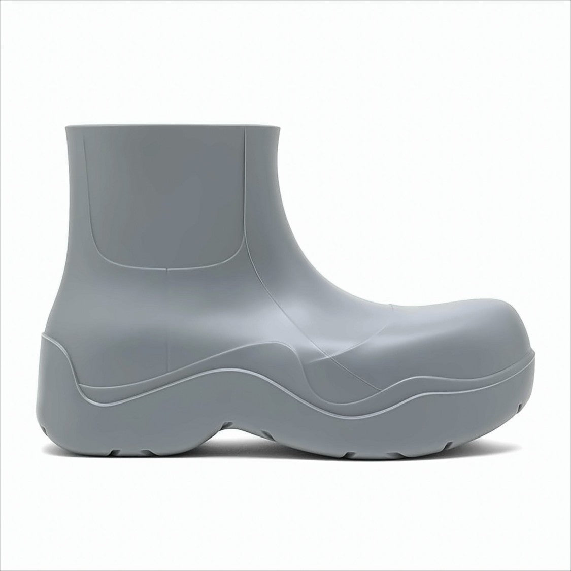 Bottega Veneta Ankle Boots With Rounded Toe And Chunky Sole
