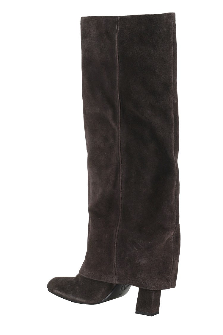Ash Slouchy Tall Suede Boots