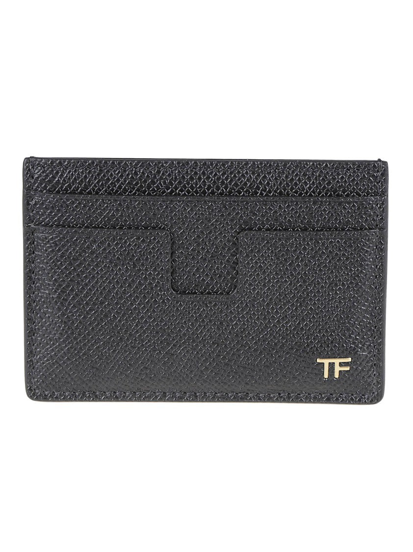 Tom Ford Textured Leather Wallet With Multiple Card Slots
