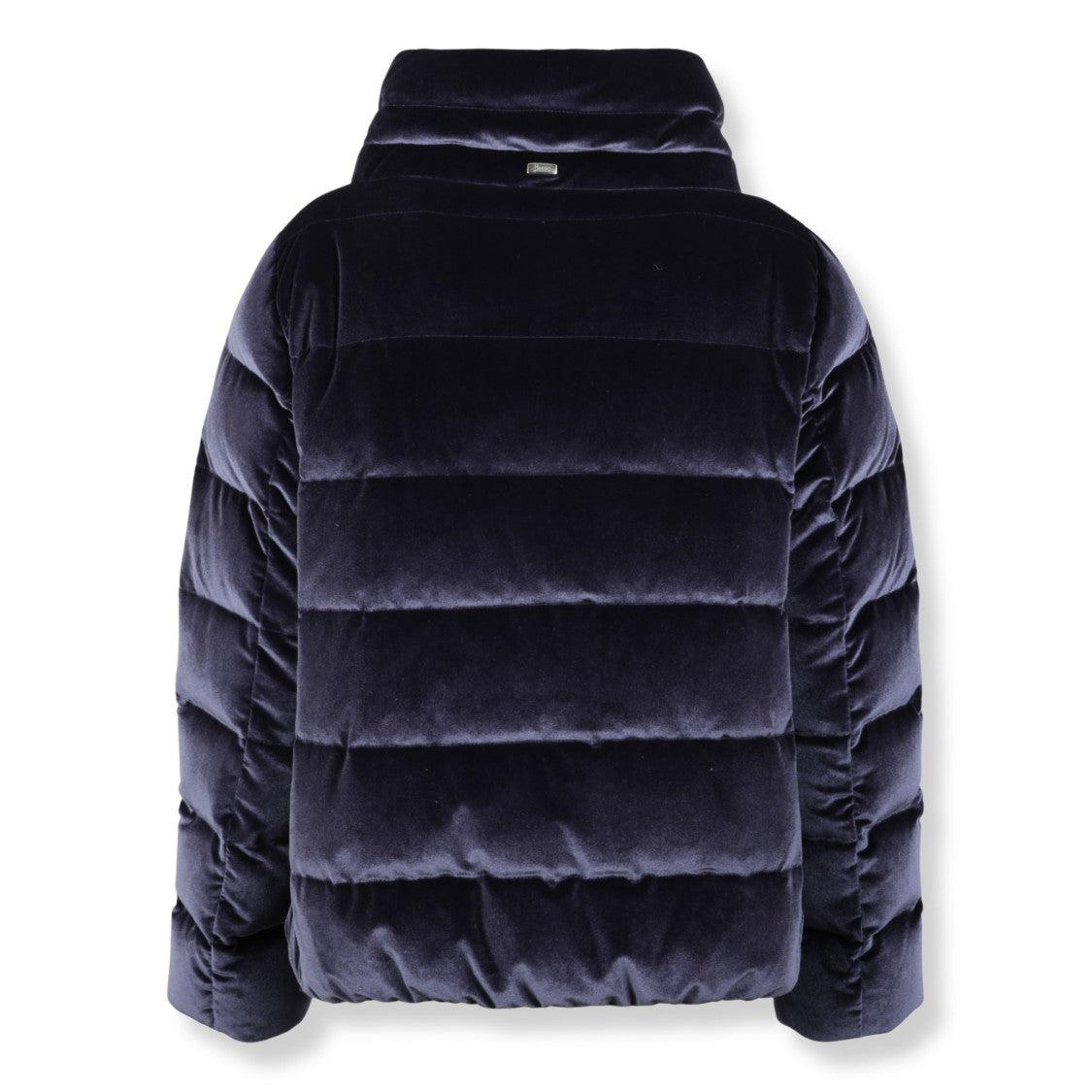 Herno Puffer Jacket With Jewel Sleeves And Padded Texture