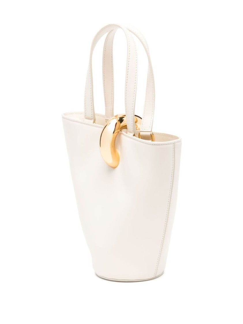 Jacquemus Light Beige Structured Magnetic Handle Bag