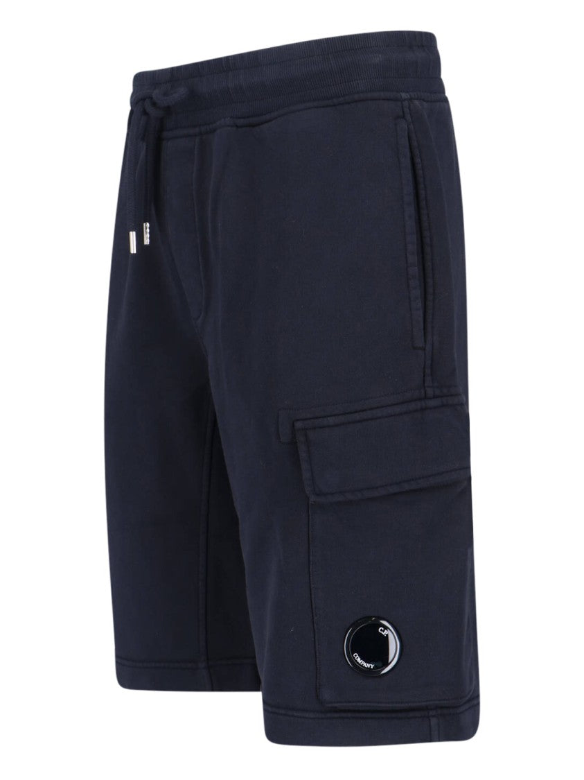 C.P. Company Tailored Fit Trousers With Straight Leg Design And Subtle Detailing