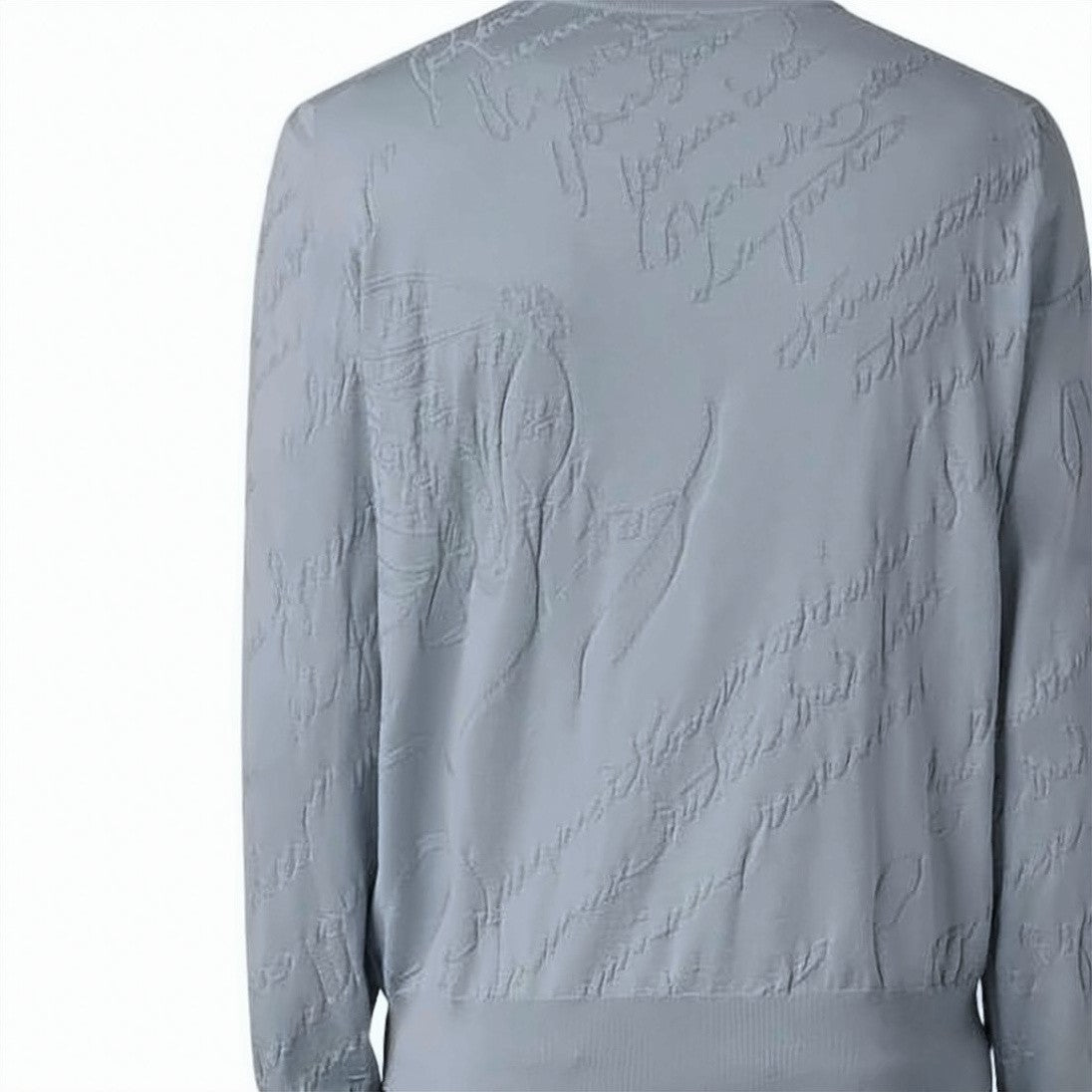 Berluti Jacquard Patterned Silk-Cotton Berluti Sweater