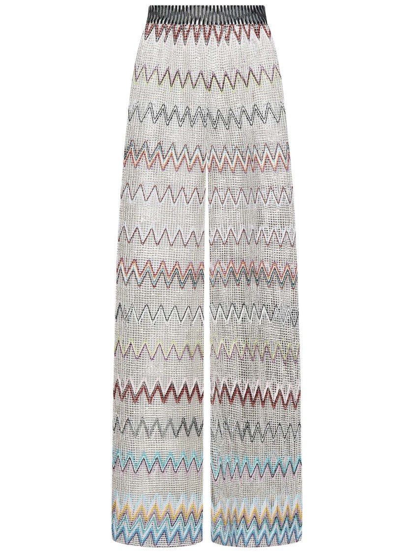 Missoni Mesh Palazzo Trousers