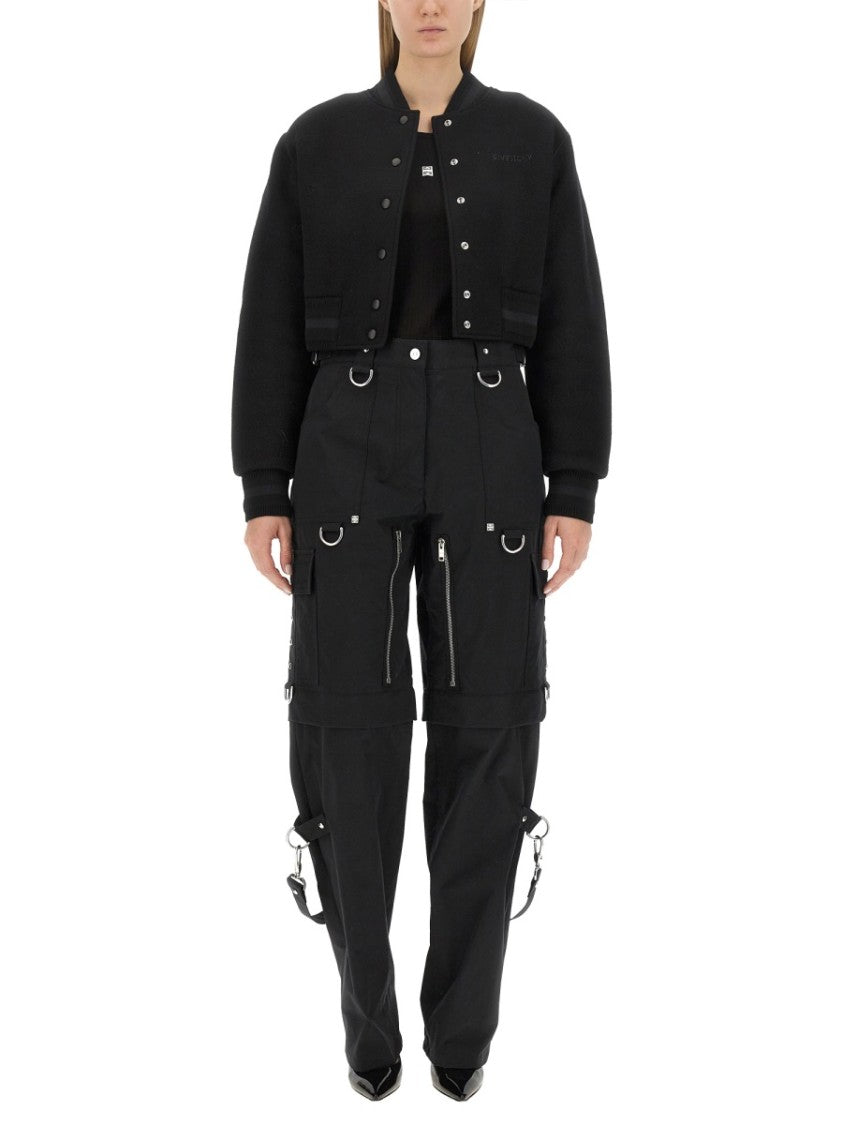 Givenchy Modular Pants With Adjustable Straps And Zippered Pockets