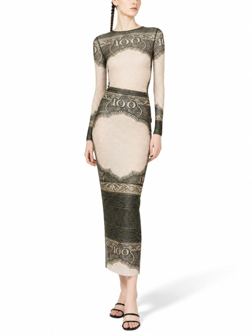 Jean Paul Gaultier Cartouche Polyamide Printed T-Shirt