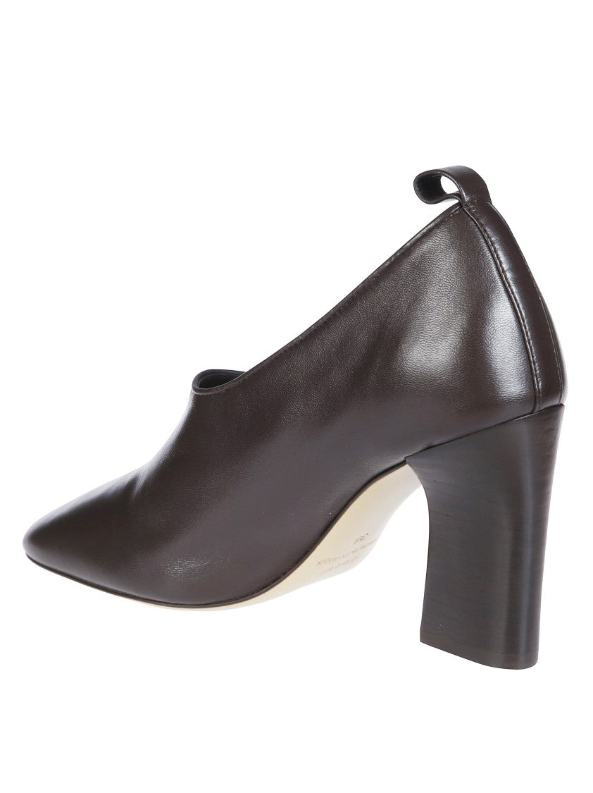 Soeur Thea Pointed-Toe Block Heel Pumps