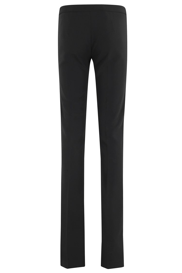 Elisabetta Franchi Flared Tailored Pants With Front Pleats
