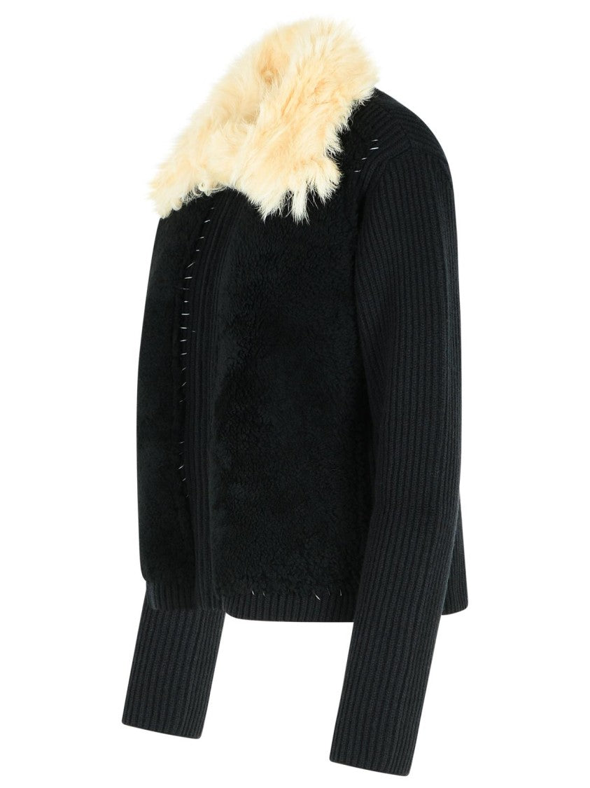 Marni Black Virgin Wool Sweater