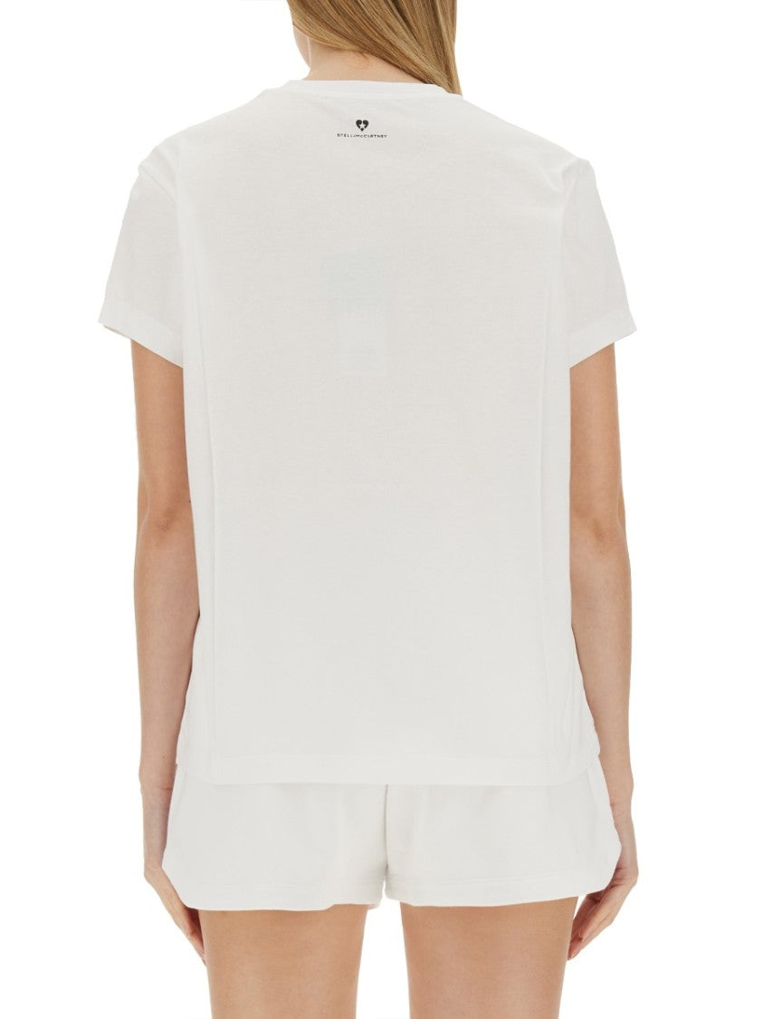 Stella Mccartney T-Shirt With Logo Detail