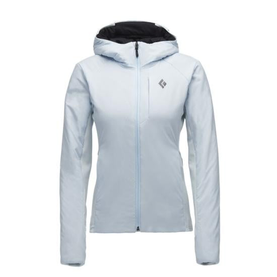 Black Diamond Lightweight Fitted Jacket With Hood And Subtle Logo