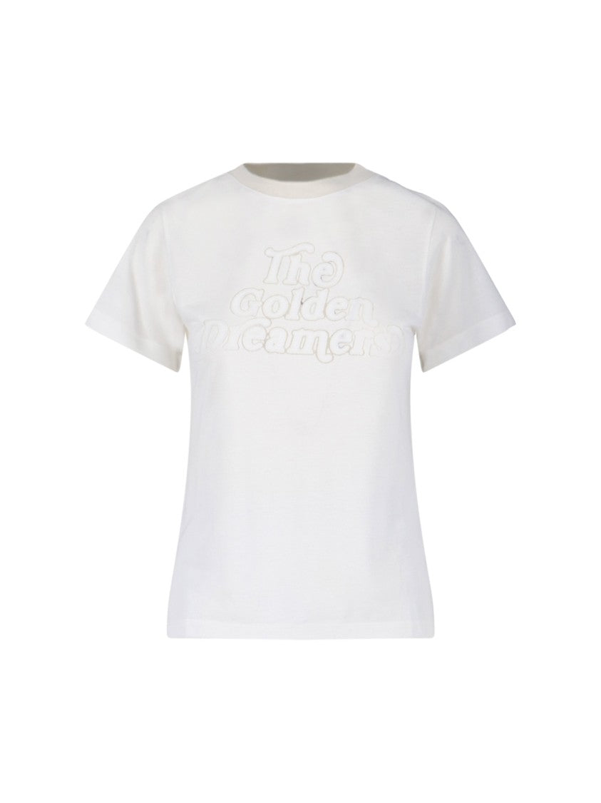 Golden Goose Logo T-Shirt – White
