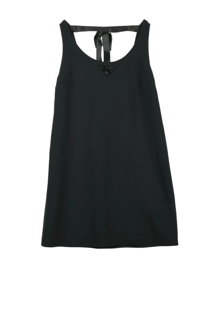 Prada Short Dress Sequins - Black