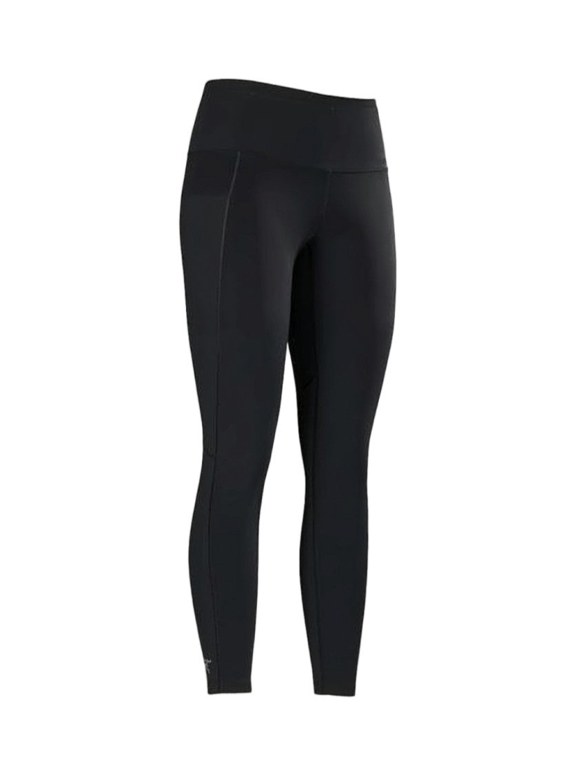 Arc'teryx High-Waisted Black Leggings With Seam Detailing