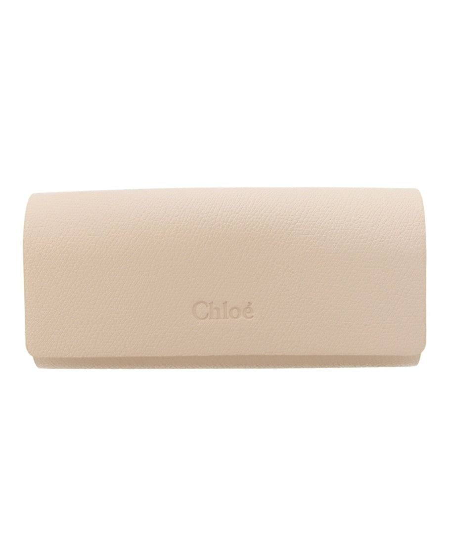 Chloé Square-Frame Metal Sunglasses