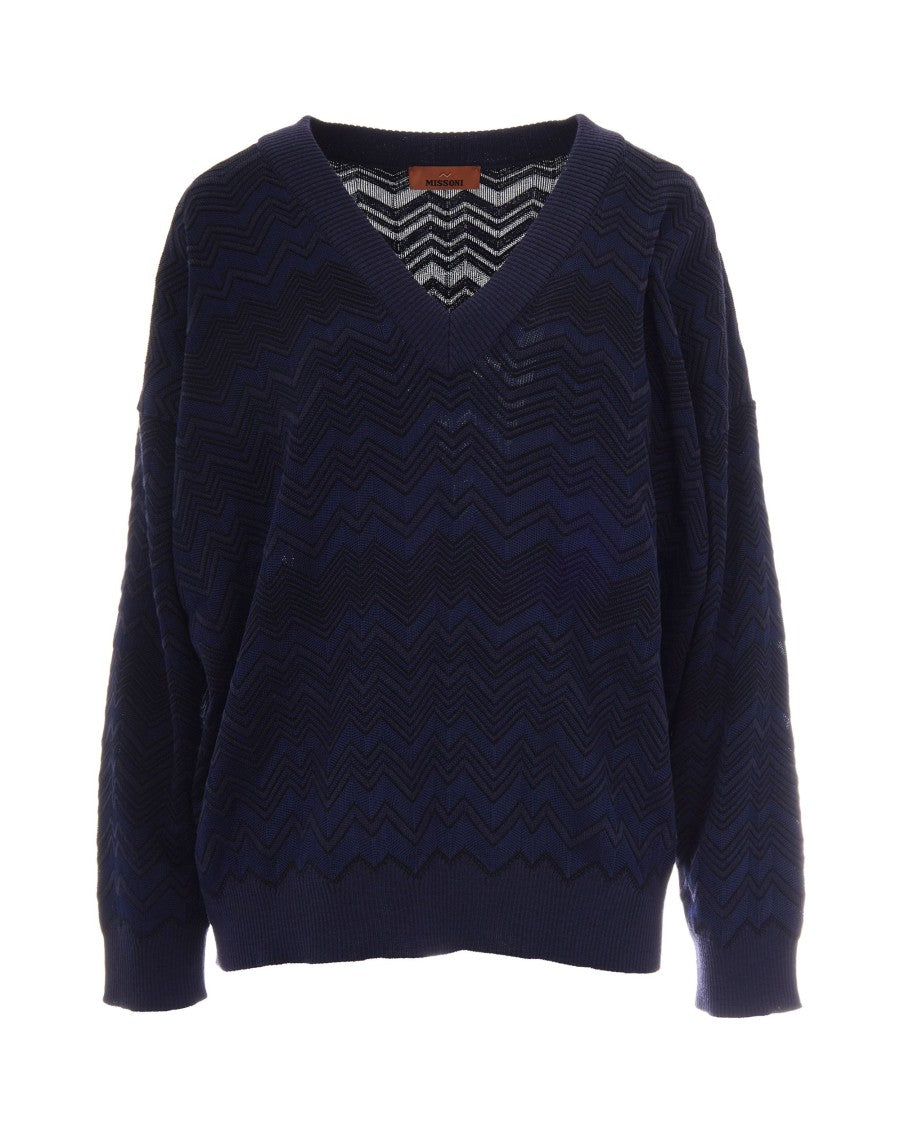 Missoni Zig Zag Wool-Blend Sweater