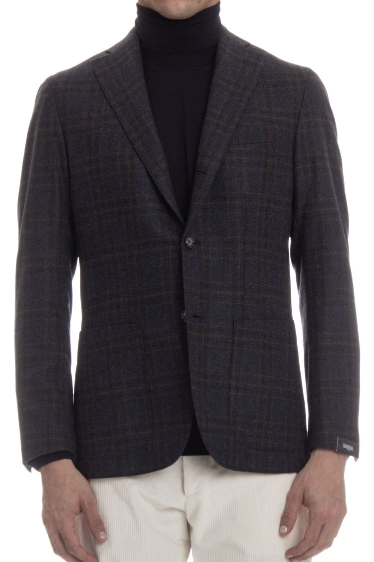 Barba Prince Of Wales Tailored Jacket