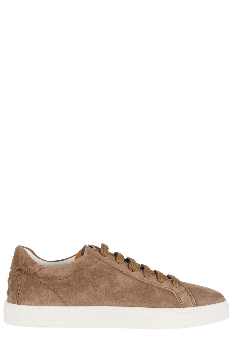 Tod's Brown Sneakers Lace-Up Box 04L Suede Sneakers