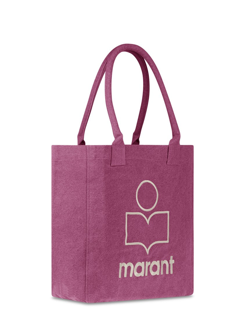 Isabel Marant Small Tote Bag With Structured Silhouette And Prominent Logo