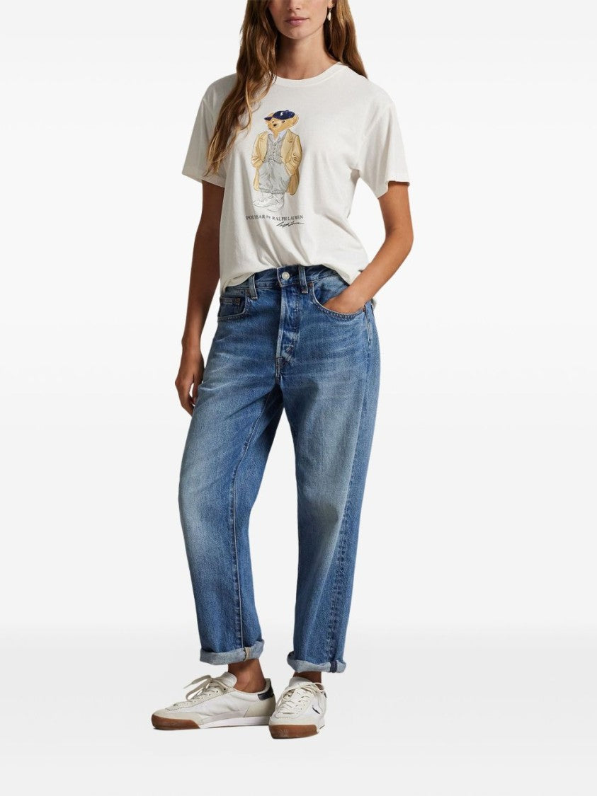 Polo Ralph Lauren Graphic Bear Illustration T-Shirt