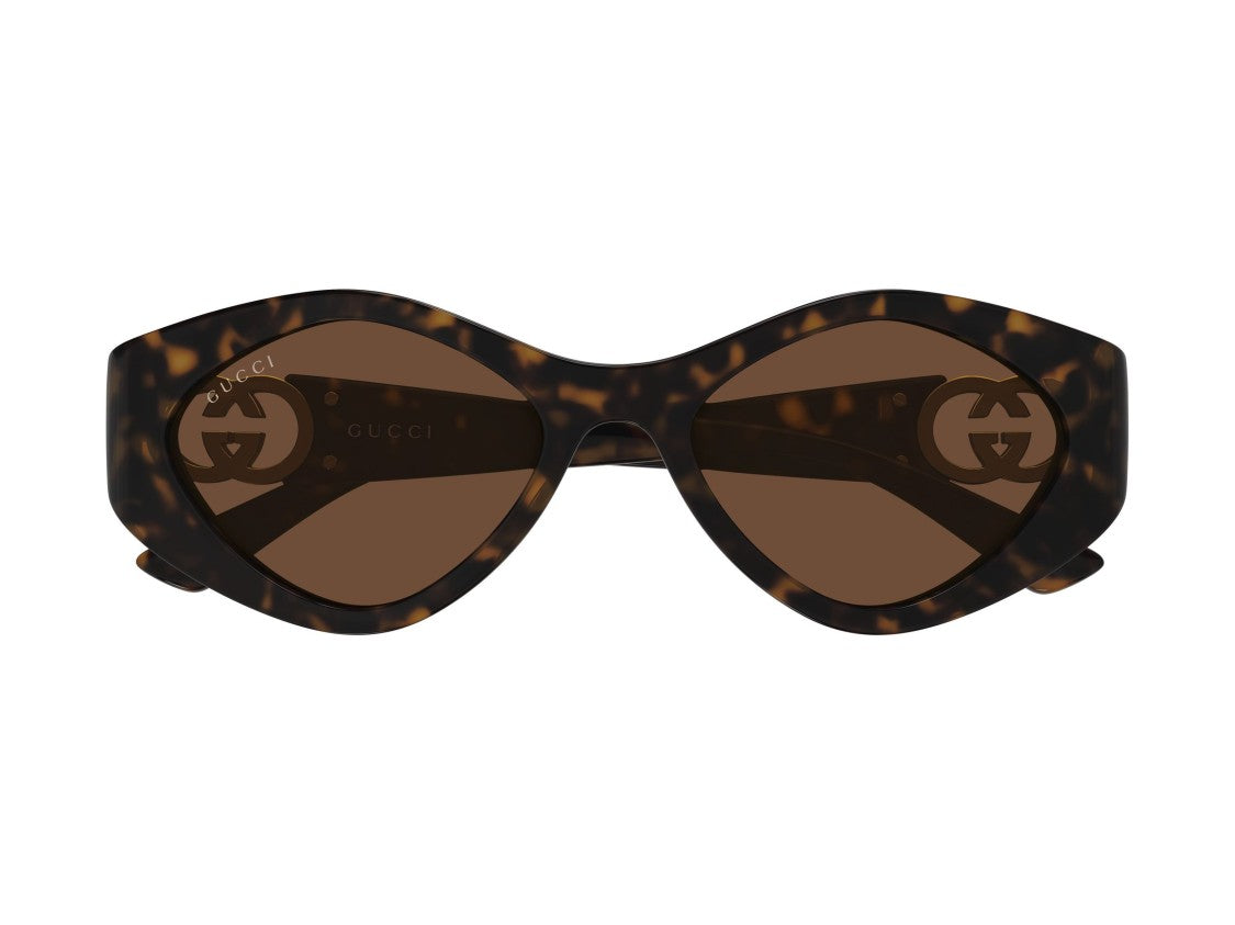 Gucci Tortoiseshell Gg2121s Cat-Eye Sunglasses