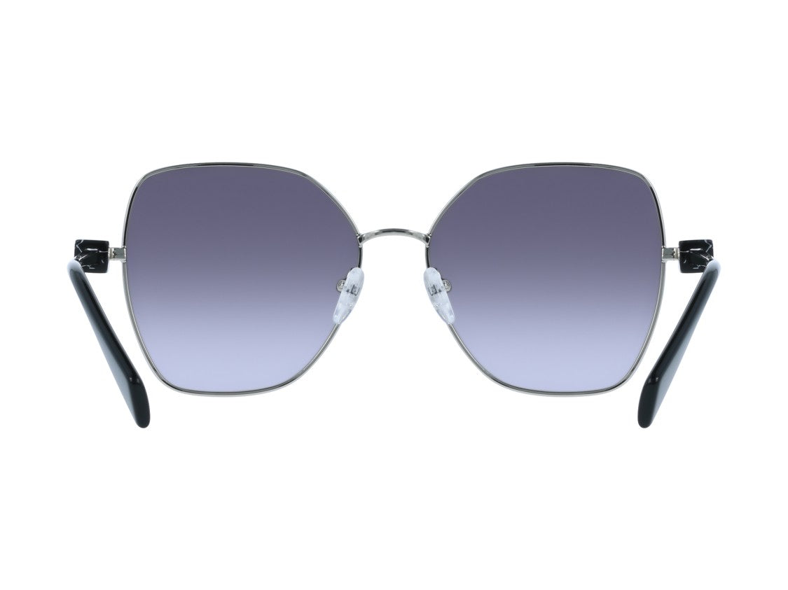 Liu Jo Lj160s Silver Oversized Geometric Sunglasses