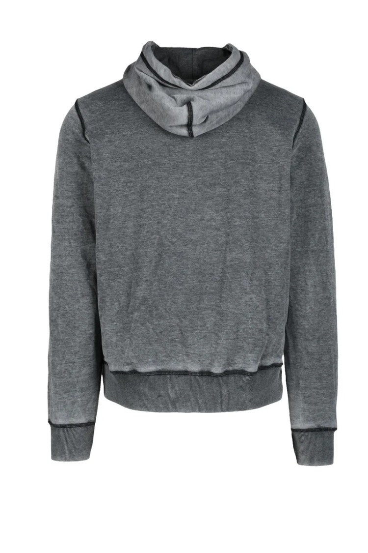 Diesel Polyester/Cotton Sweatshirt - Grey