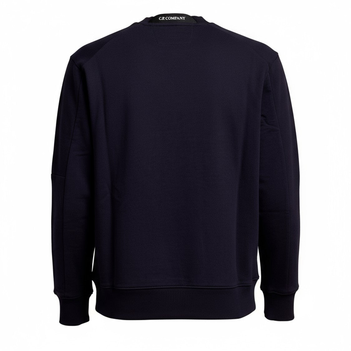 C.P. Company Diagonal Raised Fleece Crew Neck Lens Sweatshirt