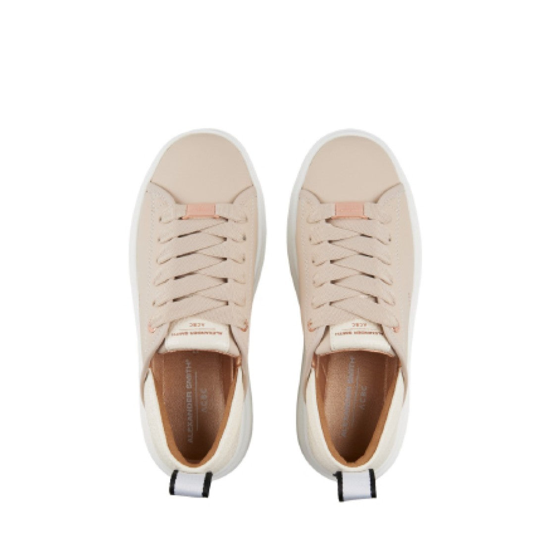Alexander Smith Ecowembley Sneakers In Beige Vegetable Leather