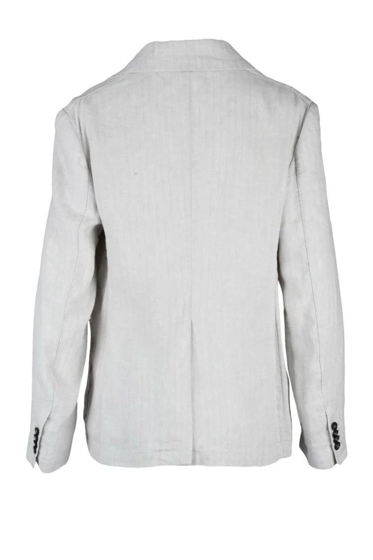 Barena Barena Jacket Viscose Linen - Light Grey