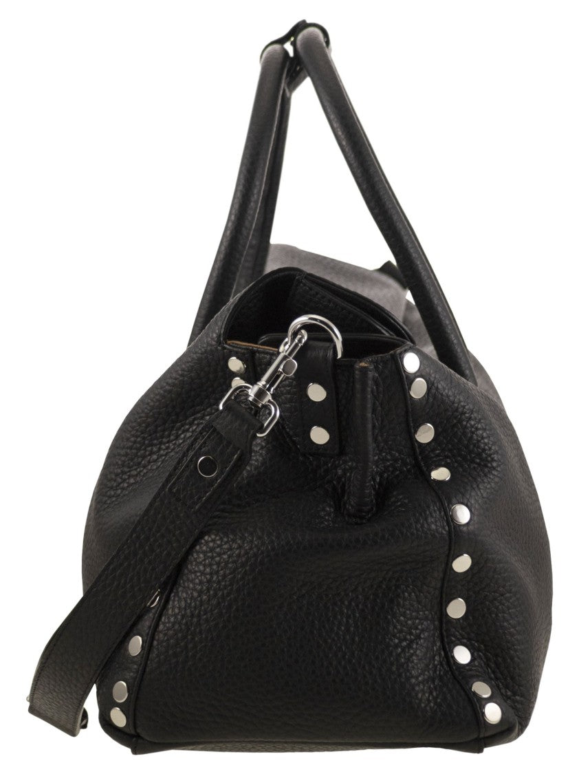 Zanellato Dotta Centauro - Grained Leather Bag Xl