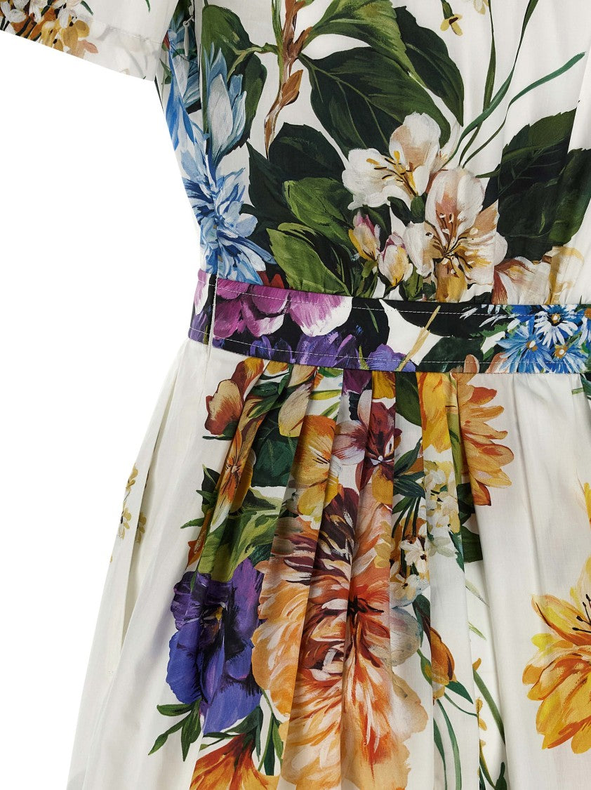 Dolce & Gabbana 'Bouquet' Print Dress