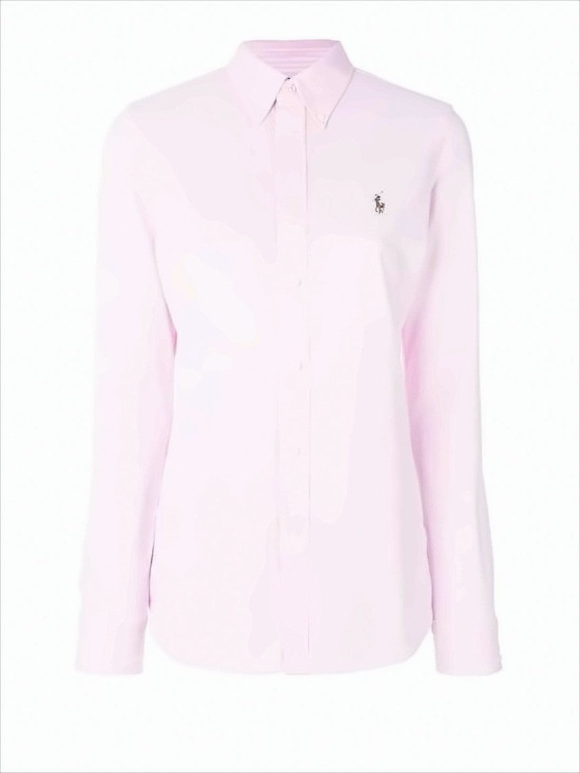 Polo Ralph Lauren Long-Sleeve Tailored Button-Up Shirt With Pointed Collar