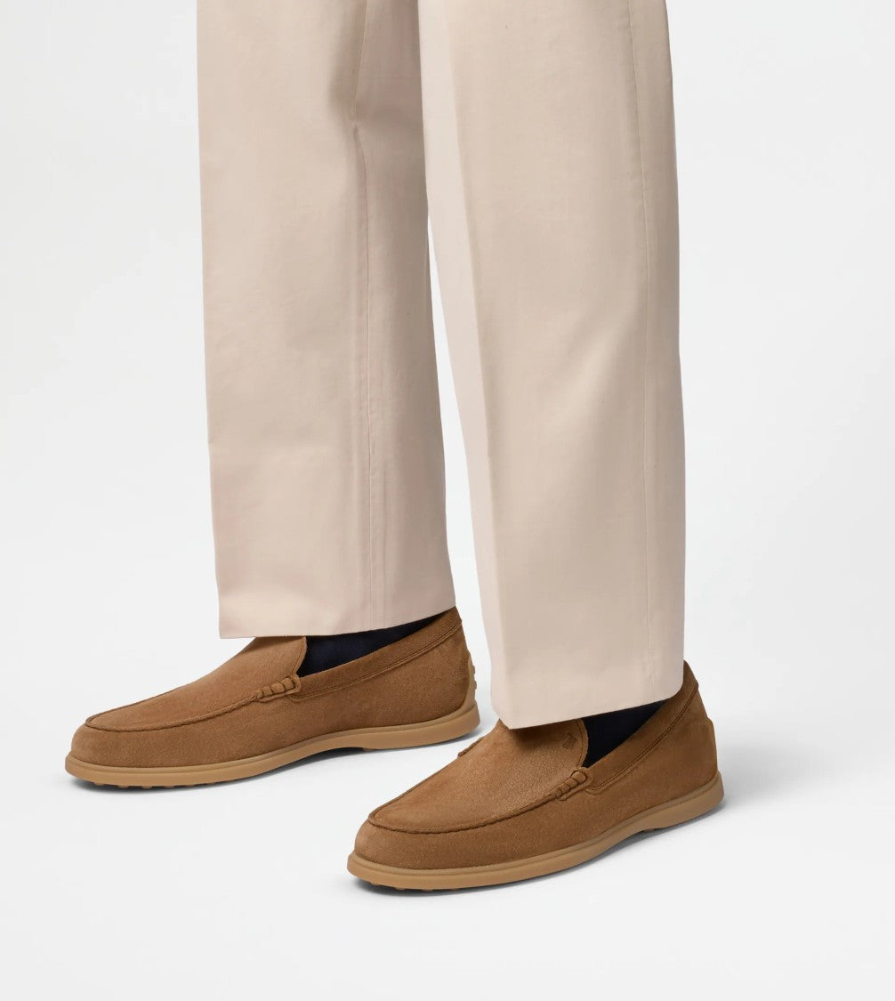 Tod's Gomma 78L Calfskin Loafers – Light Brown