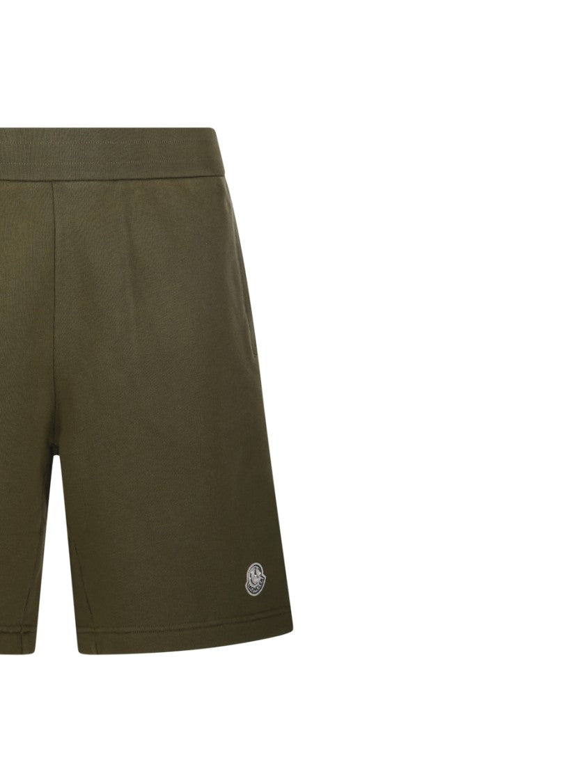 Moncler Genius X Mercedes Benz Relaxed-Fit Cotton Shorts With Logo Detail