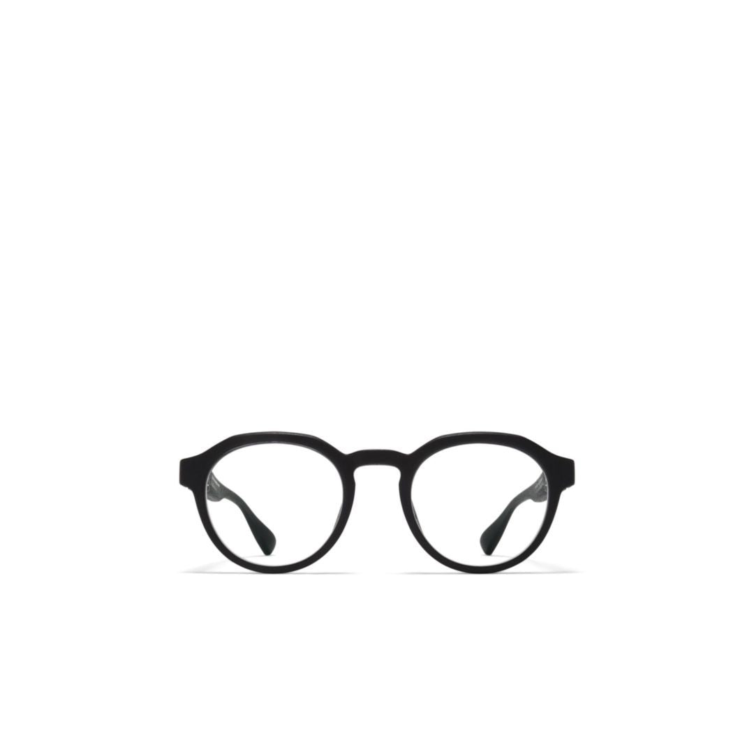 Mykita Black Jara Matte Round Sunglasses