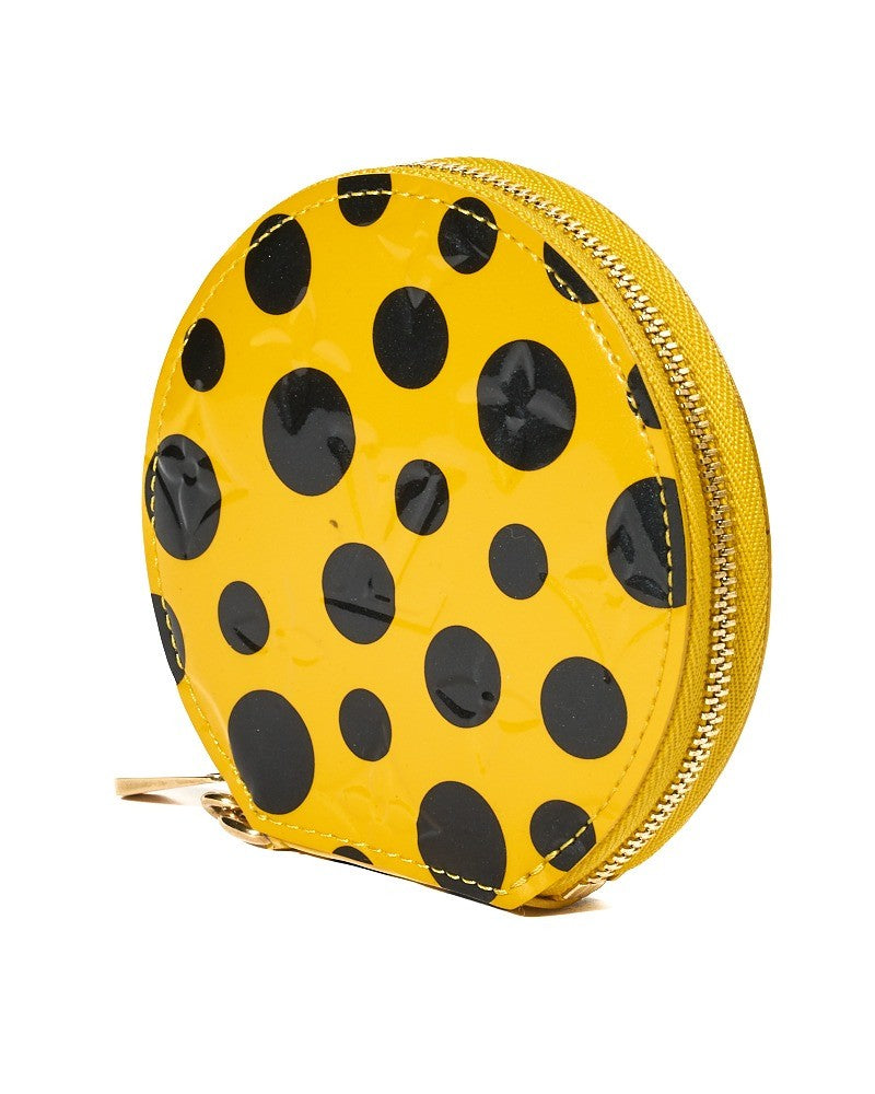 Louis Vuitton Glossy Yellow Patent Coin Purse