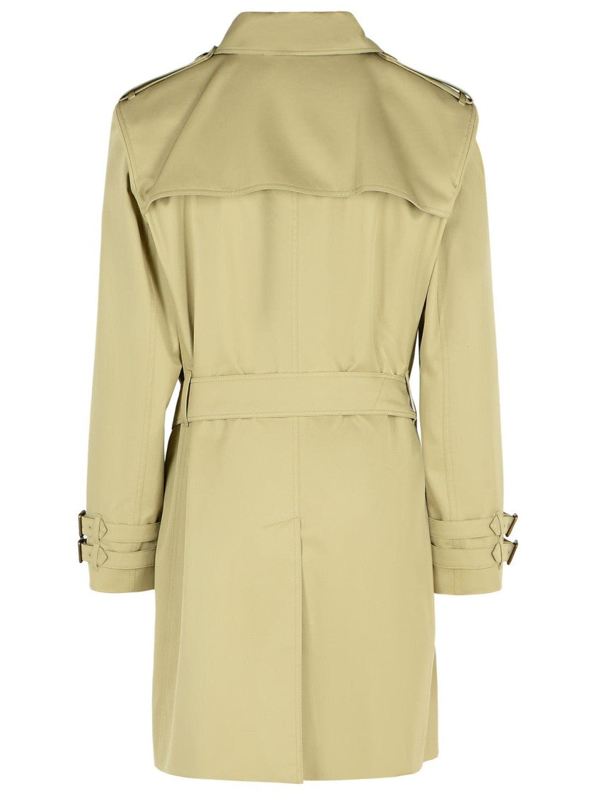 Burberry Beige Cotton Trench Coat