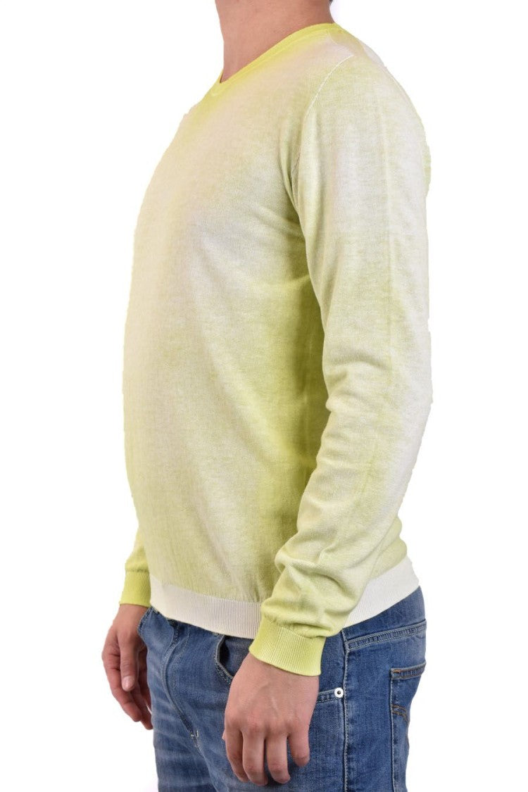 7.1 Gradient Knit Sweater Classic Crew Neck