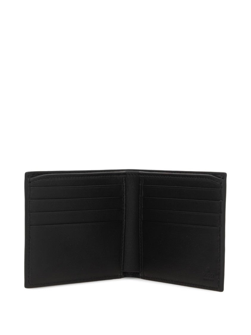 Gucci Smooth Calfskin Bi-Fold Wallet With Double-G Logo