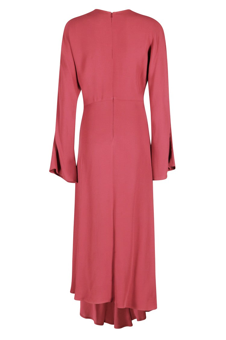 Semi Couture Eleonor Dress With Asymmetric Hemline And Flared Skirt