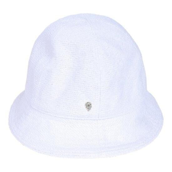 Helen Kaminski Recycled Cotton Bucket Hat With Flared Brim And Metallic Emblem